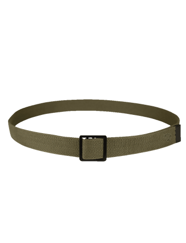 Web Belt With Open Face Buckle