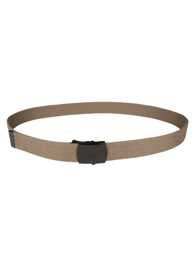 Web Belt With Closed Face Buckle