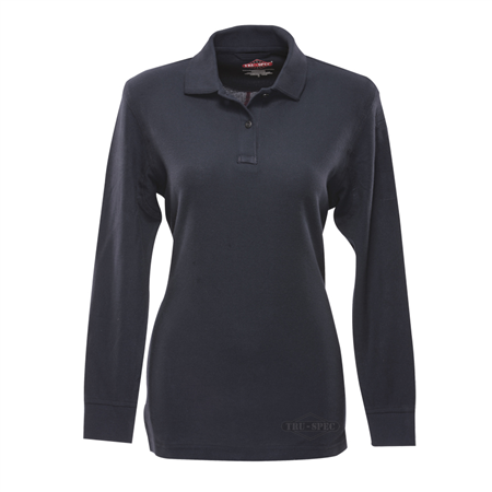 Women's Long Sleeve Classic 100% Cotton Polo