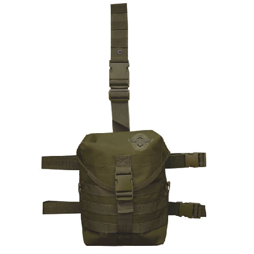 Dlg-5s Drop Leg Gas Mask Carrier