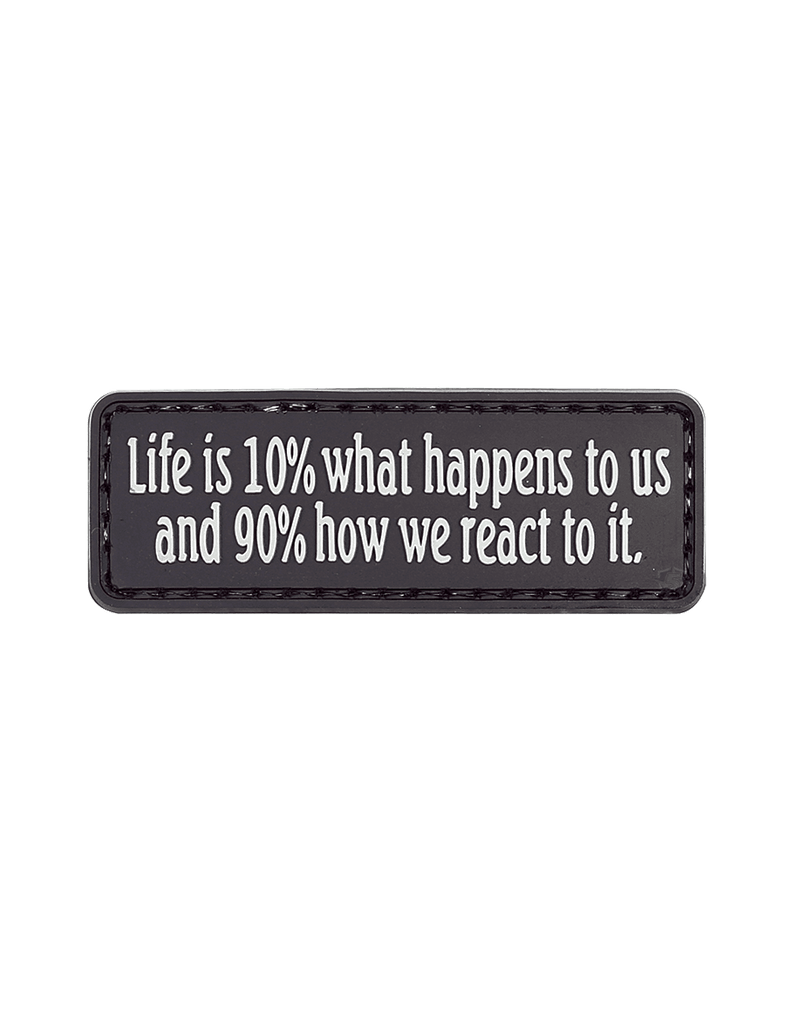 Life Is 10% What Happens Morale Patch