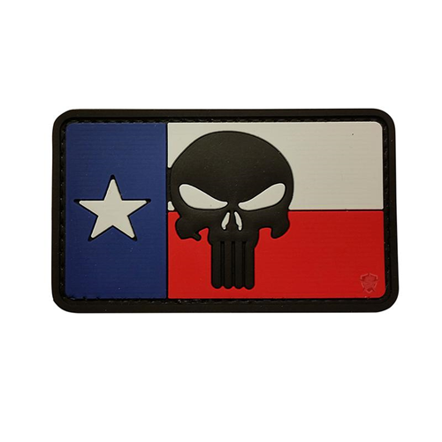 Punisher Texas Flag Morale Patch