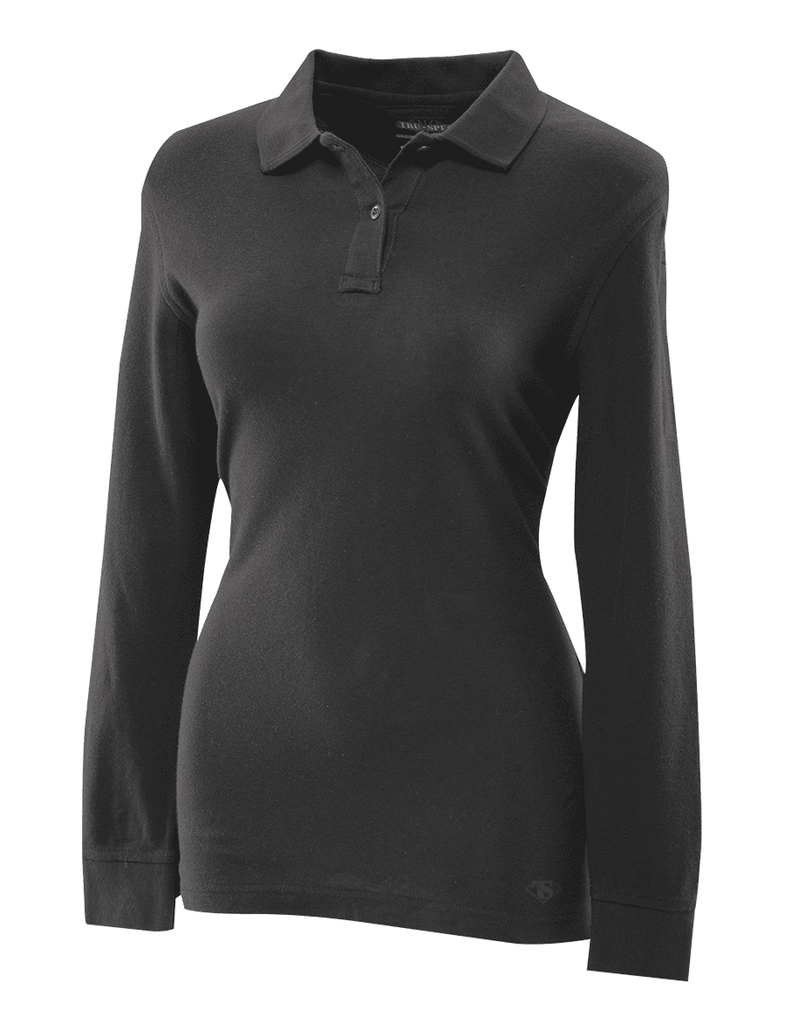 Women's Long Sleeve Classic 100% Cotton Polo