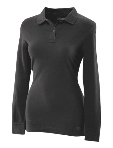 Women's Long Sleeve Classic 100% Cotton Polo