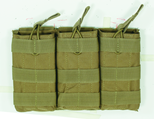 M4-m16 Open Top Mag Pouch W- Bungee System