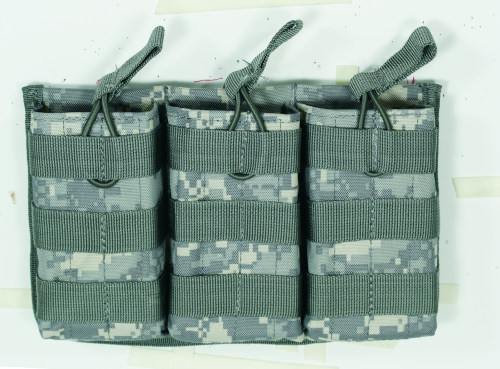 M4-m16 Open Top Mag Pouch W- Bungee System