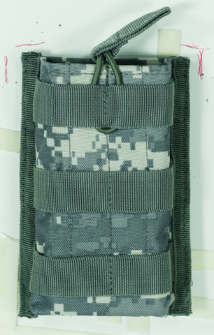 M4-m16 Open Top Mag Pouch W- Bungee System