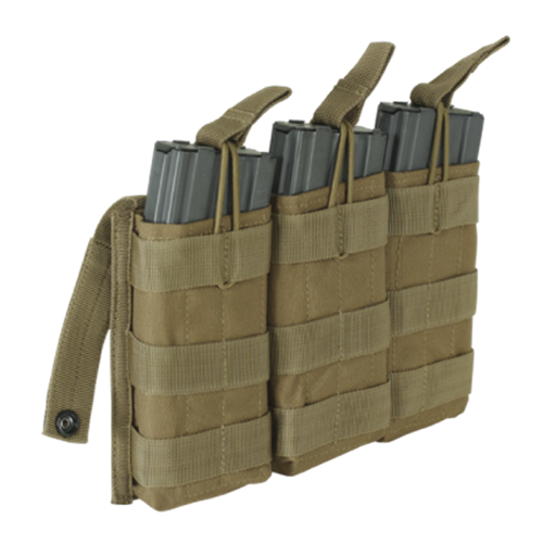 M4-m16 Open Top Mag Pouch W- Bungee System