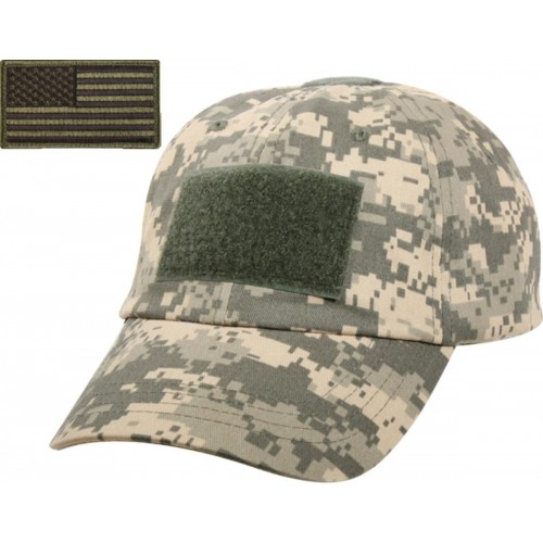 Caps W- Velcro Patch